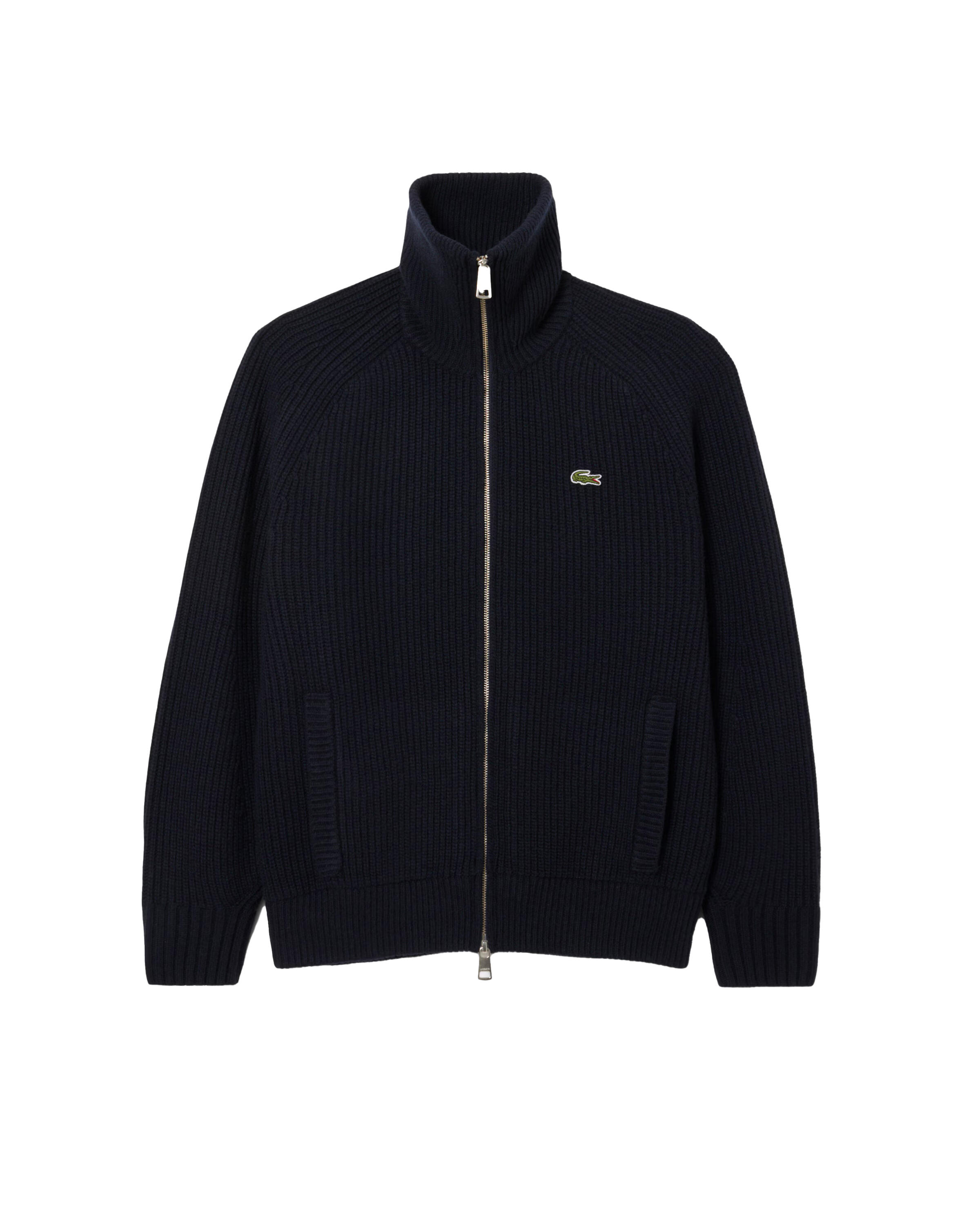 ココ‼️Lacoste ブラック ブルゾン Lacoste TRICOT | AH5175-166 | AFEW STORE